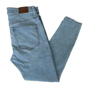 Madewell 9” High Rise Skinny Jeans Size 30 Button Fly Light Wash